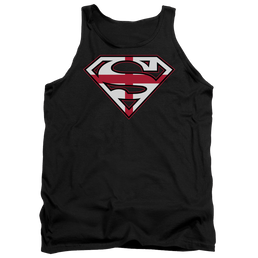 Superman English Shield - Men's Tank Top Men's Tank Superman   