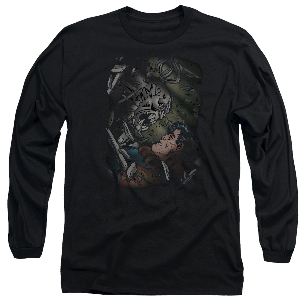 Superman Epic Battle - Men's Long Sleeve T-Shirt Men's Long Sleeve T-Shirt Superman   
