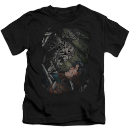 Superman Epic Battle - Kid's T-Shirt Kid's T-Shirt (Ages 4-7) Superman   