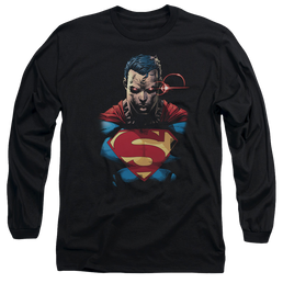 Superman Displeased - Men's Long Sleeve T-Shirt Men's Long Sleeve T-Shirt Superman   