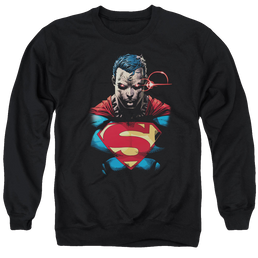 Superman Displeased - Men's Crewneck Sweatshirt Men's Crewneck Sweatshirt Superman   