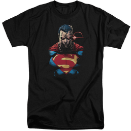 Superman Displeased - Men's Tall Fit T-Shirt Men's Tall Fit T-Shirt Superman   