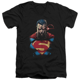 Superman Displeased - Men's V-Neck T-Shirt Men's V-Neck T-Shirt Superman   