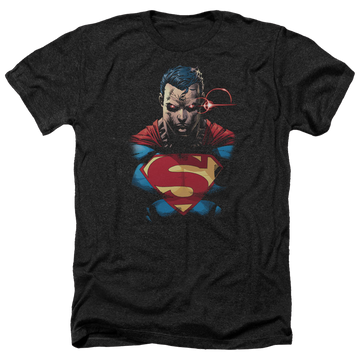 Superman Displeased - Men's Heather T-Shirt Men's Heather T-Shirt Superman   