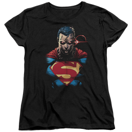 Superman Displeased - Women's T-Shirt Women's T-Shirt Superman   