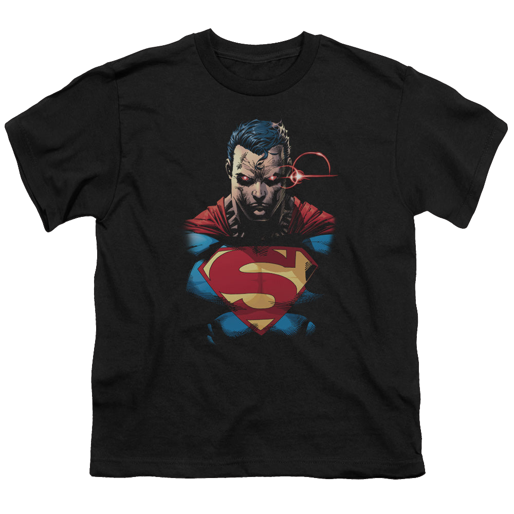 Superman Displeased - Youth T-Shirt Youth T-Shirt (Ages 8-12) Superman   