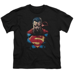 Superman Displeased - Youth T-Shirt Youth T-Shirt (Ages 8-12) Superman   