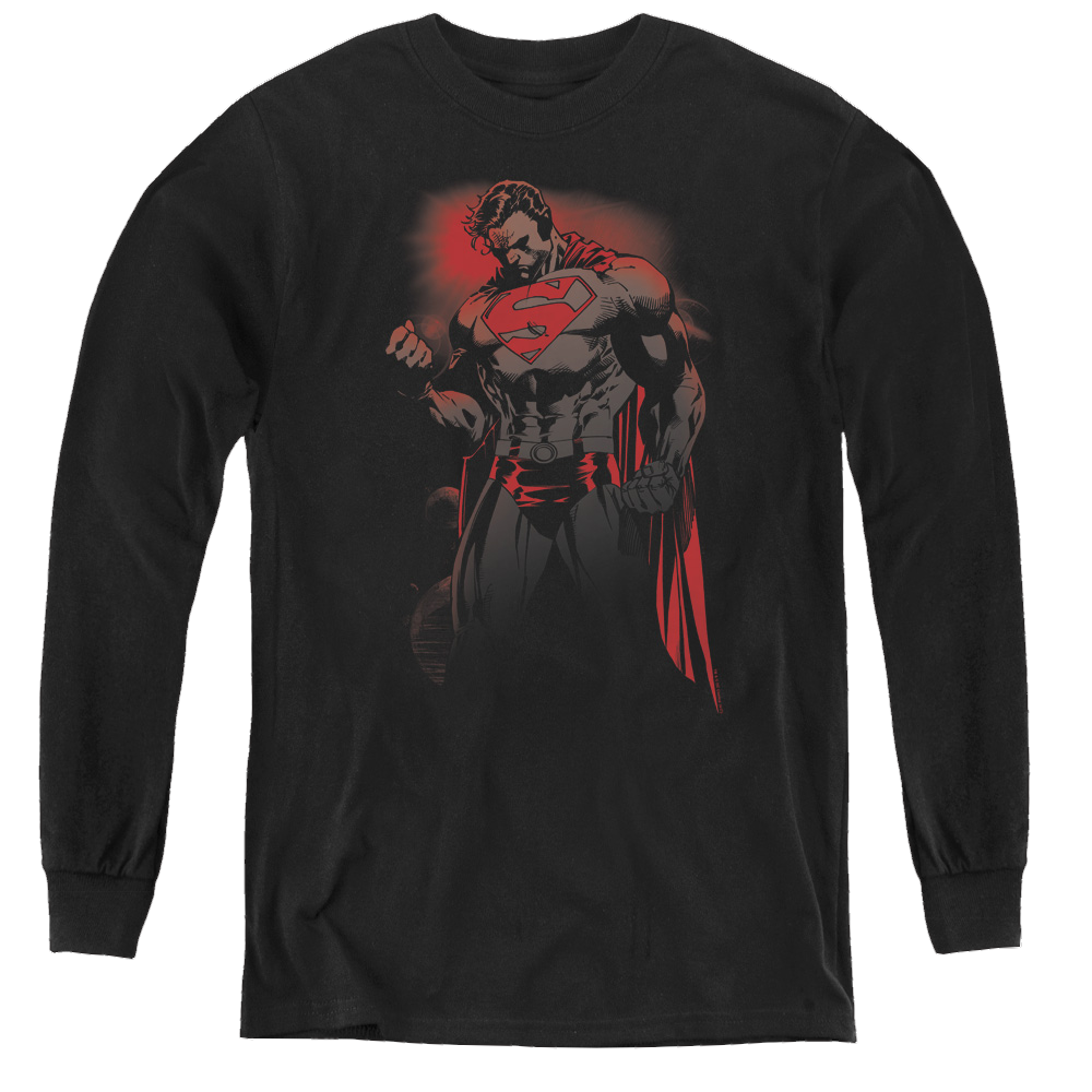 Superman Red Son - Youth Long Sleeve T-Shirt Youth Long Sleeve T-Shirt Superman   