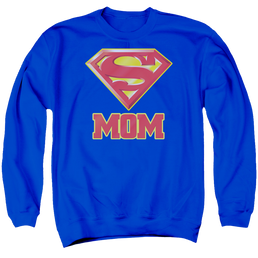 Superman Super Mom - Men's Crewneck Sweatshirt Men's Crewneck Sweatshirt Superman   