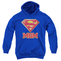 Superman Super Mom - Youth Hoodie Youth Hoodie (Ages 8-12) Superman   