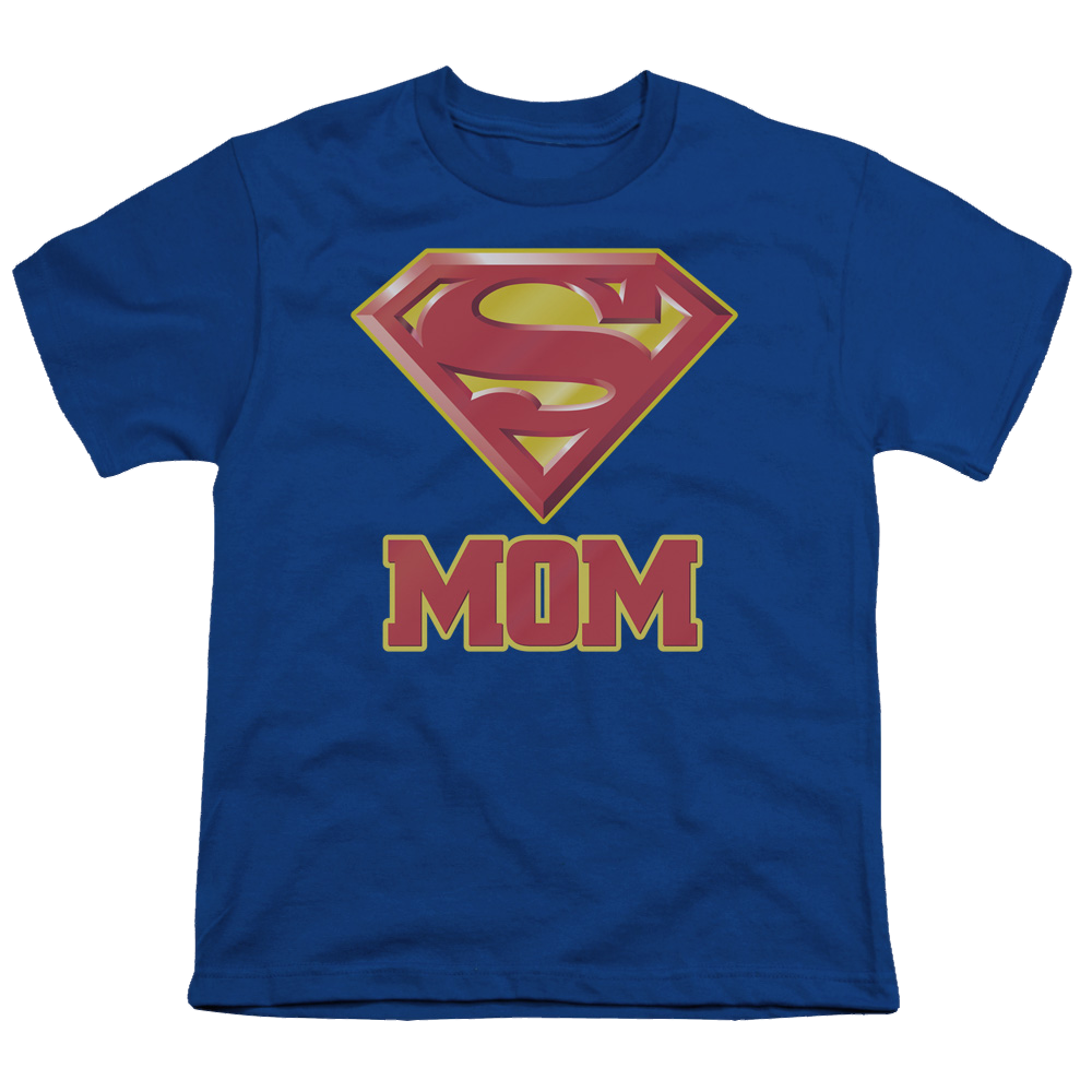 Superman Super Mom - Youth T-Shirt Youth T-Shirt (Ages 8-12) Superman   