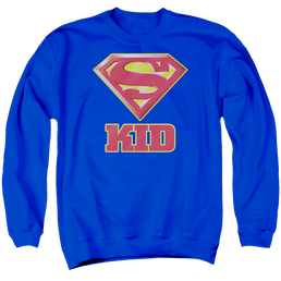 Superman Super Kid - Men's Crewneck Sweatshirt Men's Crewneck Sweatshirt Superman   