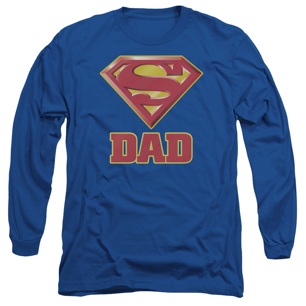 Superman Super Dad - Men's Long Sleeve T-Shirt Men's Long Sleeve T-Shirt Superman   