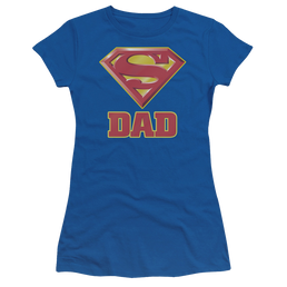 Superman Super Dad - Juniors T-Shirt Juniors T-Shirt Superman   