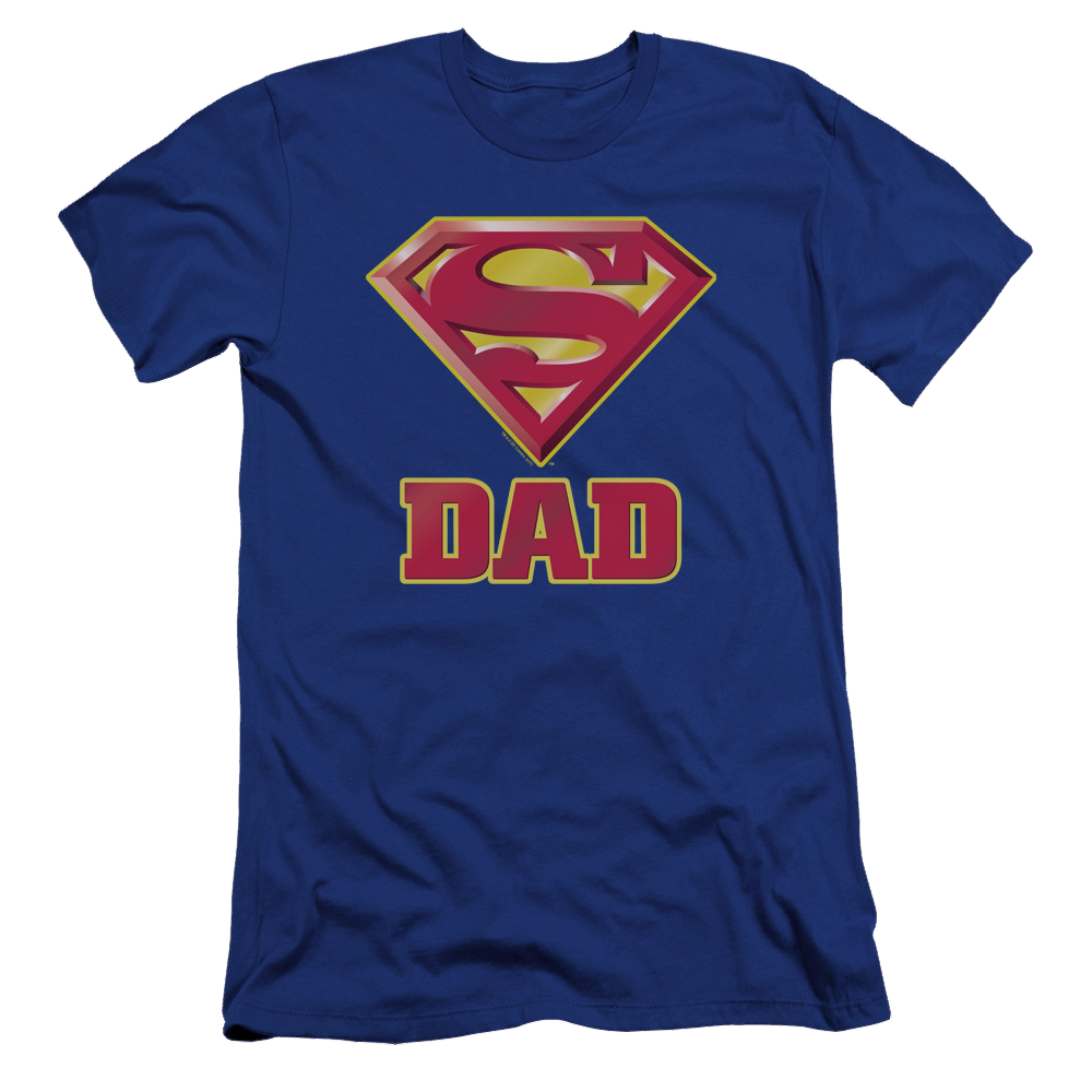 Superman Super Dad - Men's Premium Slim Fit T-Shirt Men's Premium Slim Fit T-Shirt Superman   