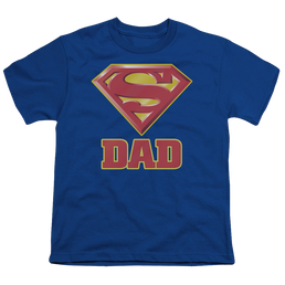 Superman Super Dad - Youth T-Shirt Youth T-Shirt (Ages 8-12) Superman   