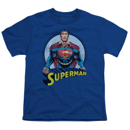 Superman Flying High Again - Youth T-Shirt Youth T-Shirt (Ages 8-12) Superman   