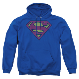Superman Little Logos - Pullover Hoodie Pullover Hoodie Superman   