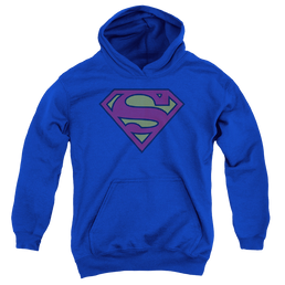 Superman Little Logos - Youth Hoodie Youth Hoodie (Ages 8-12) Superman   