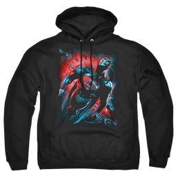 Superman Red Sun - Pullover Hoodie Pullover Hoodie Superman   