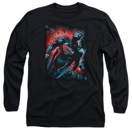 Superman Red Sun - Men's Long Sleeve T-Shirt Men's Long Sleeve T-Shirt Superman   