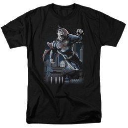 Superman Night Fight - Men's Regular Fit T-Shirt Men's Regular Fit T-Shirt Superman   