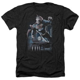 Superman Night Fight - Men's Heather T-Shirt Men's Heather T-Shirt Superman   