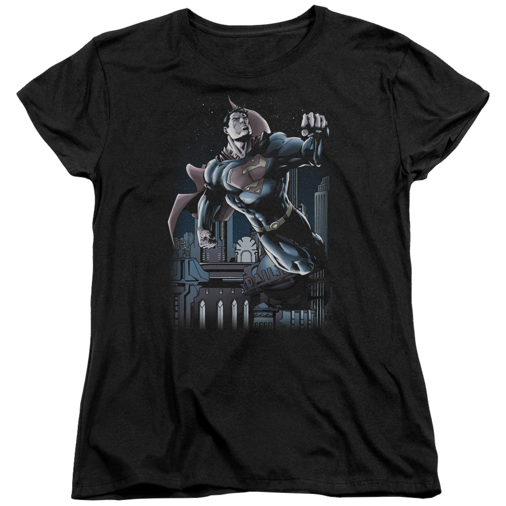 Superman Night Fight - Women's T-Shirt Women's T-Shirt Superman   