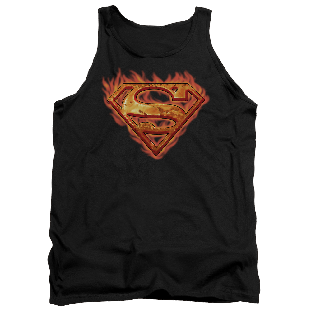 Superman Hot Metal - Men's Tank Top Men's Tank Superman   