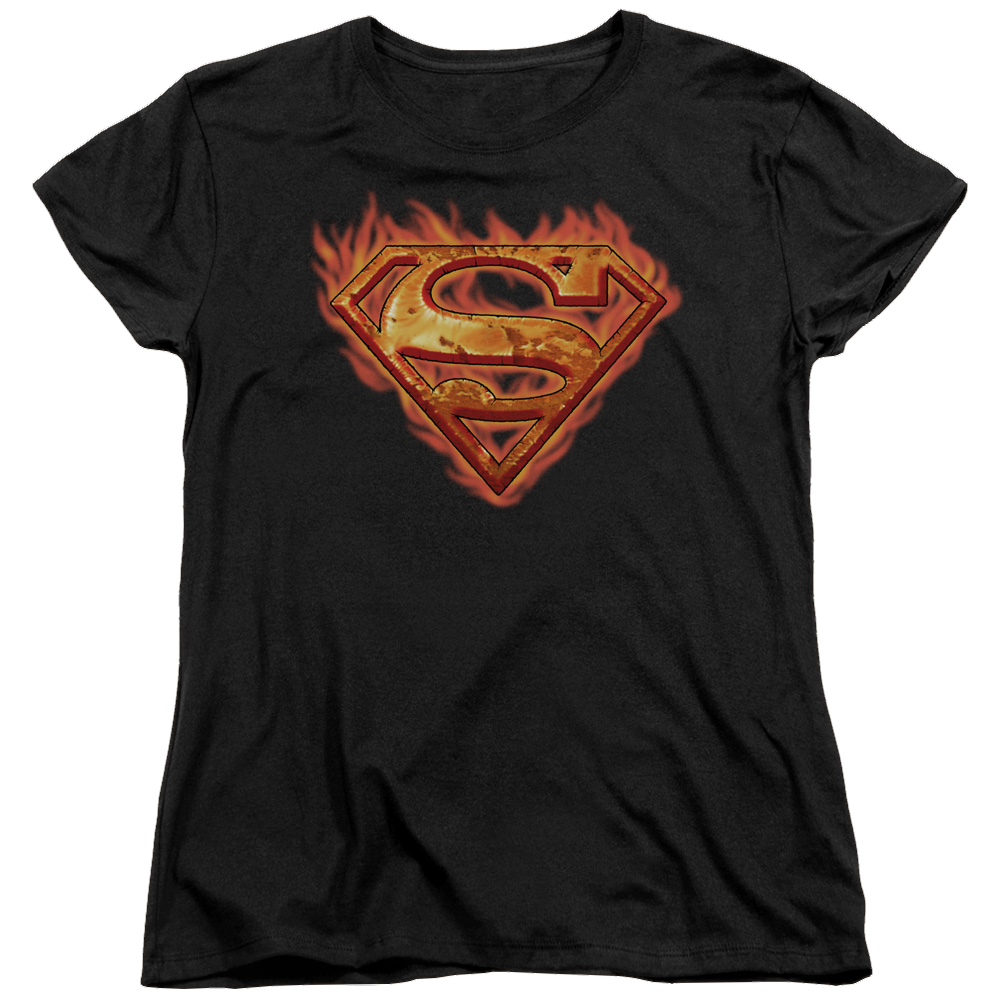 Superman Hot Metal - Women's T-Shirt Women's T-Shirt Superman   