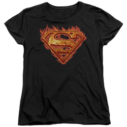 Superman Hot Metal - Women's T-Shirt Women's T-Shirt Superman   
