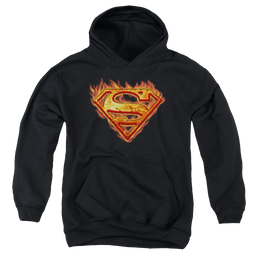 Superman Hot Metal - Youth Hoodie Youth Hoodie (Ages 8-12) Superman   