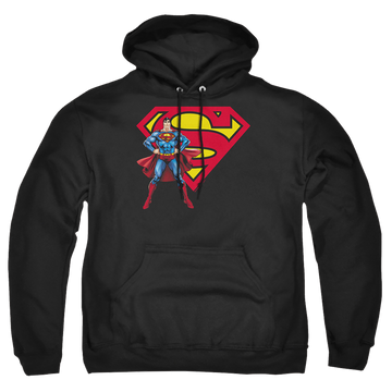 Superman Superman & Logo - Pullover Hoodie Pullover Hoodie Superman   