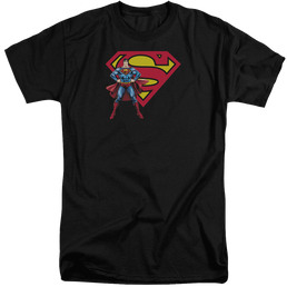 Superman Superman & Logo - Men's Tall Fit T-Shirt Men's Tall Fit T-Shirt Superman   