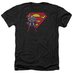 Superman Superman & Logo - Men's Heather T-Shirt Men's Heather T-Shirt Superman   