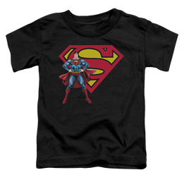 Superman Superman & Logo - Toddler T-Shirt Toddler T-Shirt Superman   