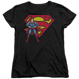 Superman Superman & Logo - Women's T-Shirt Women's T-Shirt Superman   
