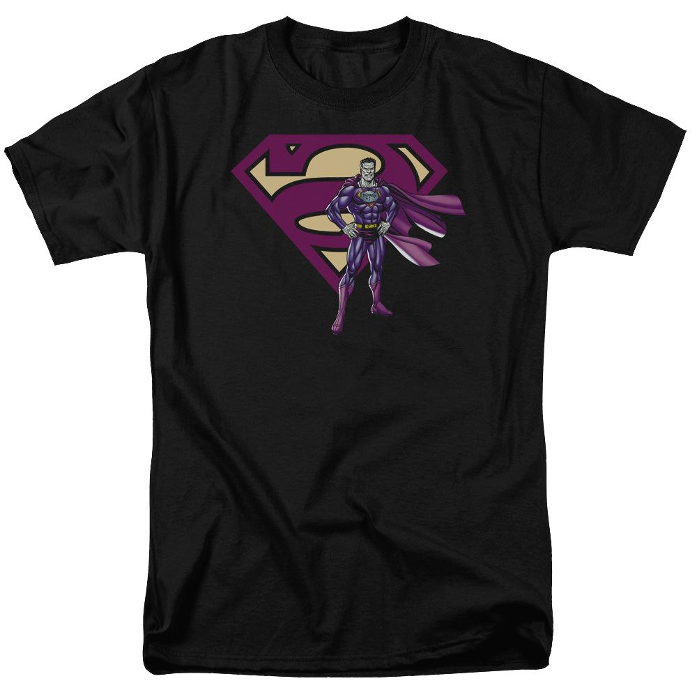 Superman Bizarro & Logo - Men's Regular Fit T-Shirt Men's Regular Fit T-Shirt Superman   