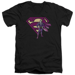 Superman Bizarro & Logo - Men's V-Neck T-Shirt Men's V-Neck T-Shirt Superman   