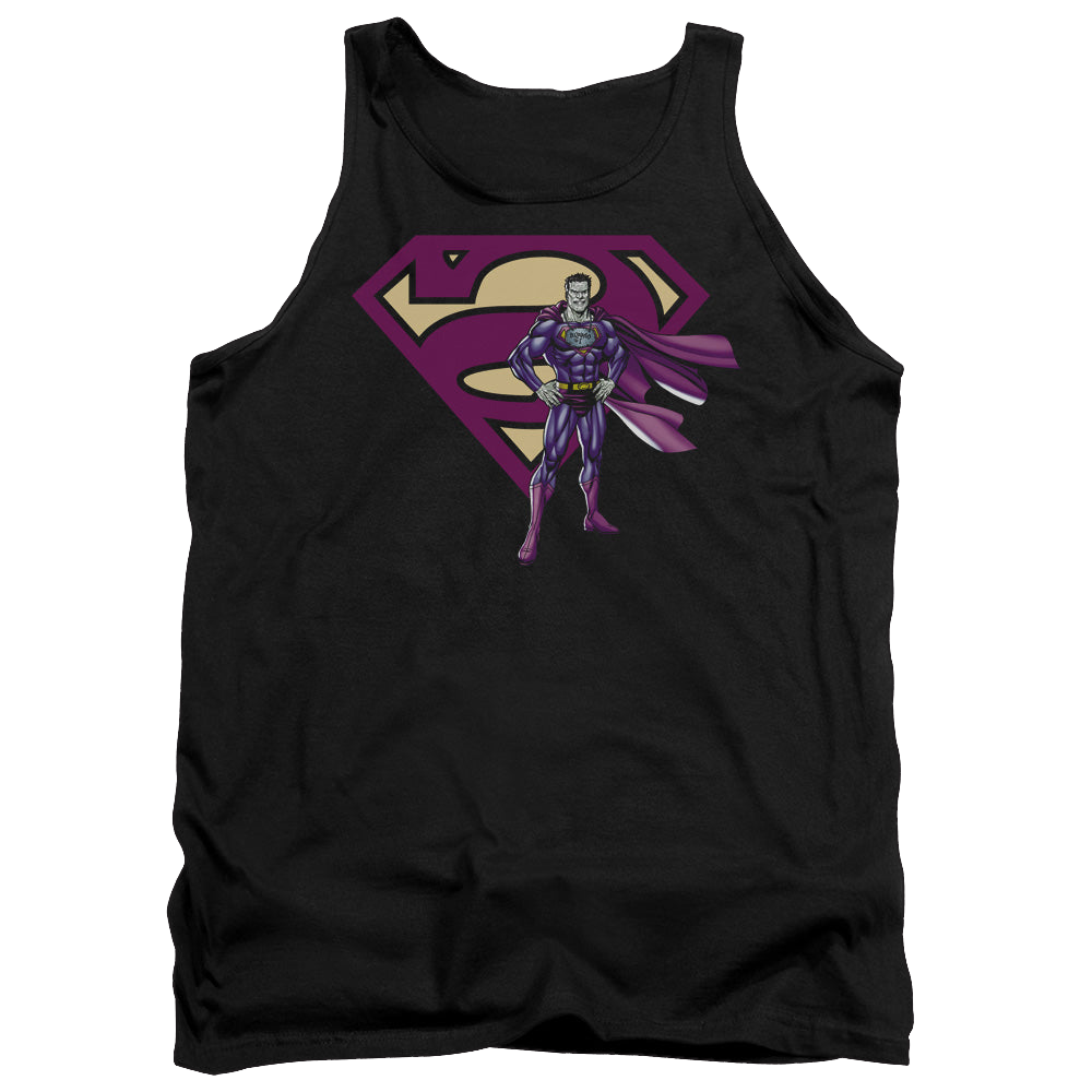 Superman Bizarro & Logo - Men's Tank Top Men's Tank Superman   