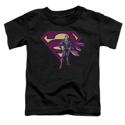 Superman Bizarro & Logo - Toddler T-Shirt Toddler T-Shirt Superman   