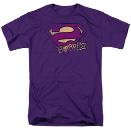 Superman Bizarro Logo Distressed - Men's Regular Fit T-Shirt Men's Regular Fit T-Shirt Superman   