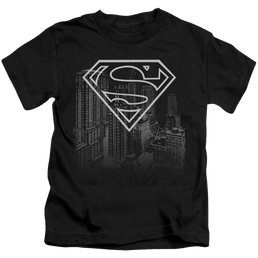 Superman Skyline - Kid's T-Shirt Kid's T-Shirt (Ages 4-7) Superman   