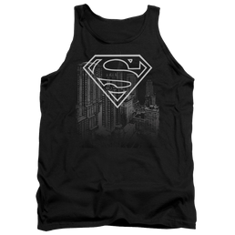 Superman Skyline - Men's Tank Top Men's Tank Superman   
