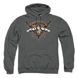 Superman Take Wing - Pullover Hoodie Pullover Hoodie Superman   