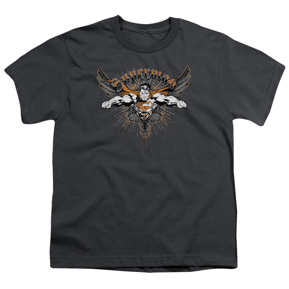 Superman Take Wing - Kid's T-Shirt Kid's T-Shirt (Ages 4-7) Superman   