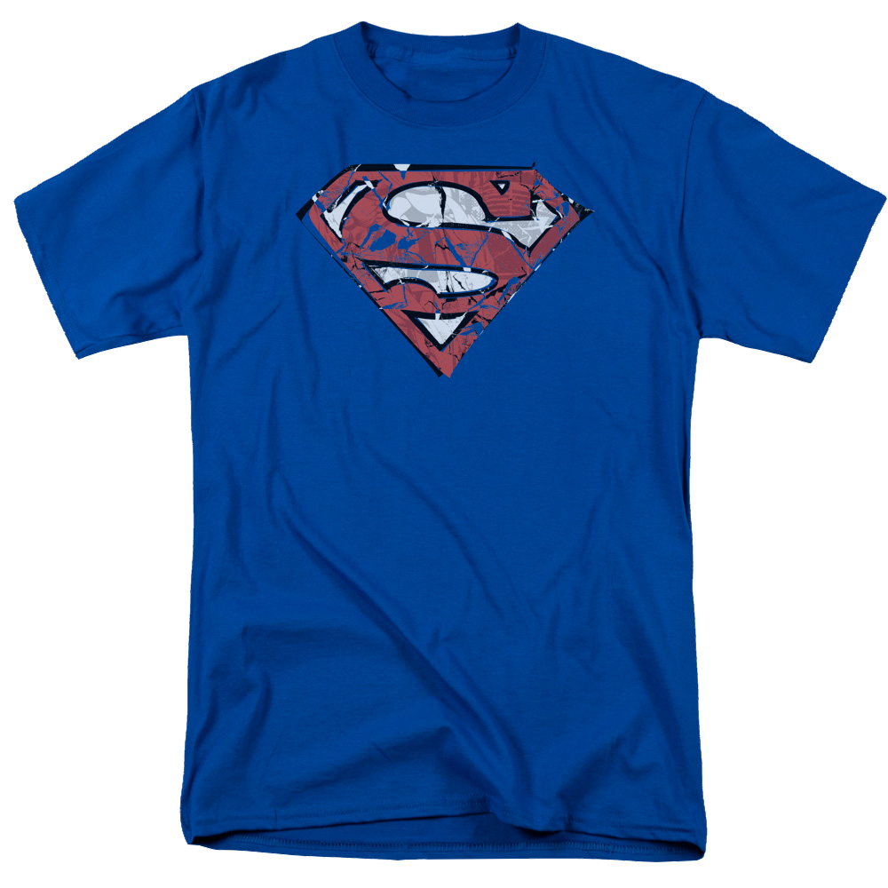 Superman Ripped And Shredded - Men's Regular Fit T-Shirt Men's Regular Fit T-Shirt Superman   