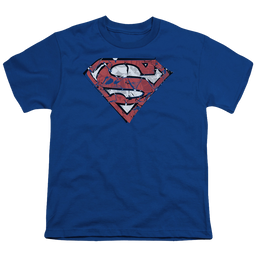 Superman Ripped And Shredded - Kid's T-Shirt Kid's T-Shirt (Ages 4-7) Superman   