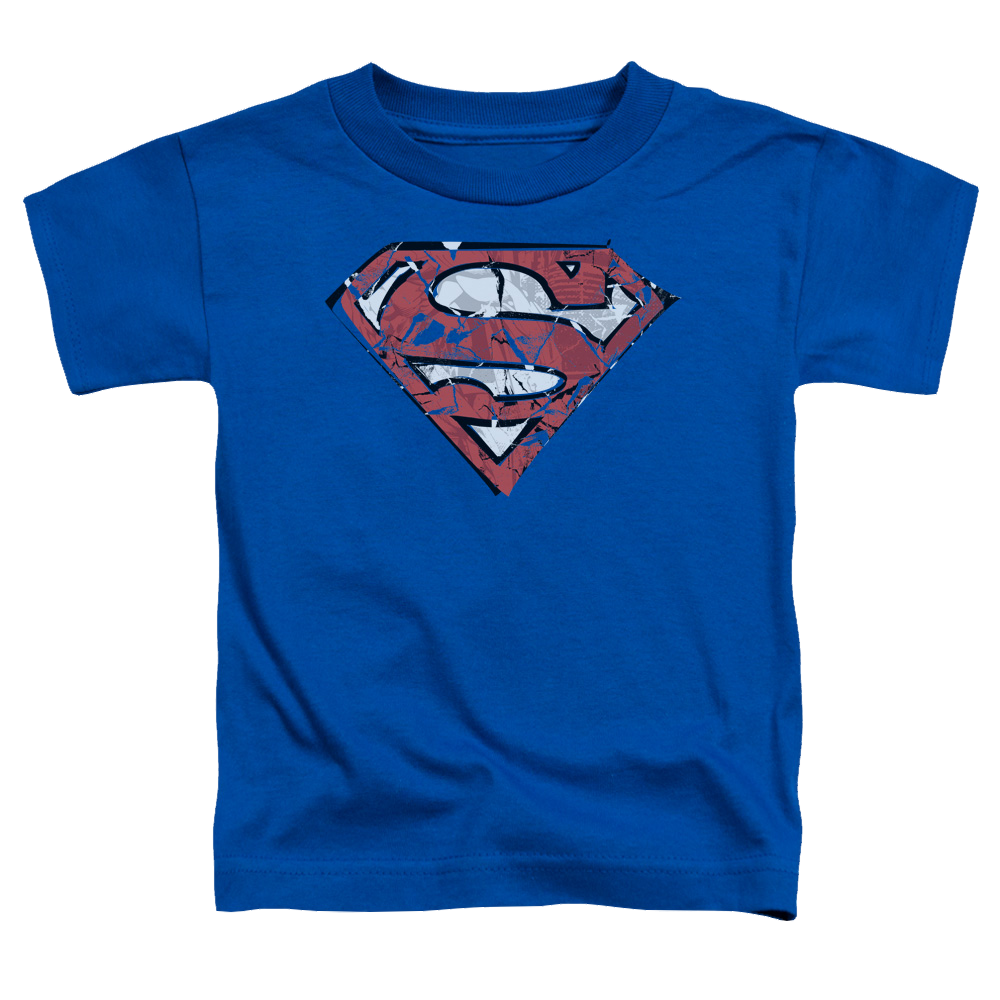 Superman Ripped And Shredded - Toddler T-Shirt Toddler T-Shirt Superman   