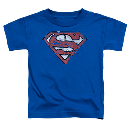 Superman Ripped And Shredded - Toddler T-Shirt Toddler T-Shirt Superman   